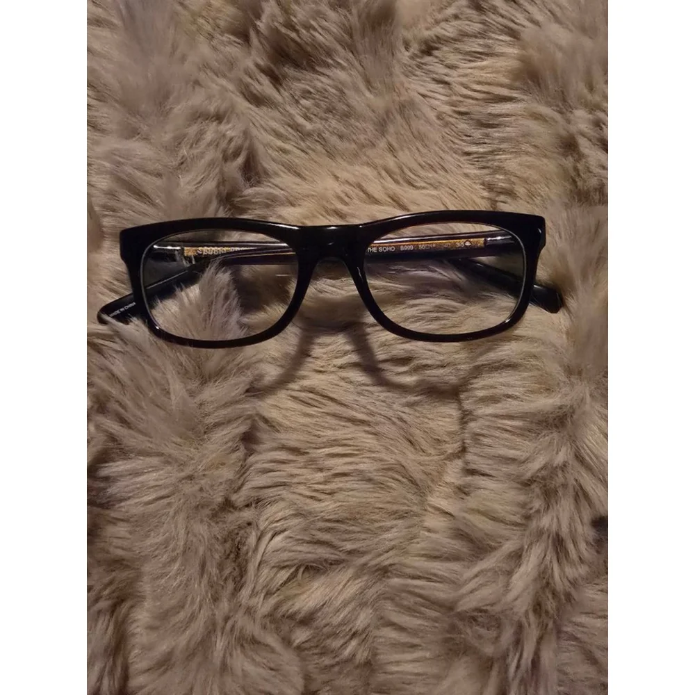Women's Bobbi Brown Limited The Soho Black & Brown Glasses Clear Lens